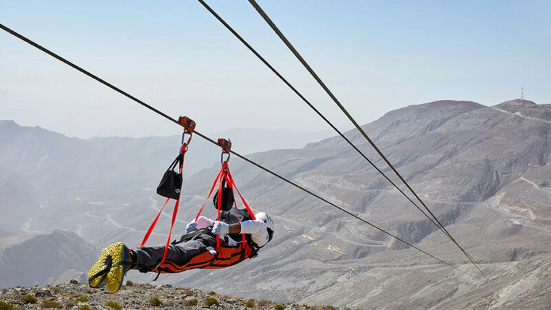 Fujairah's Thrilling Oasis: Adventure Park Unveils Record-Breaking Attractions