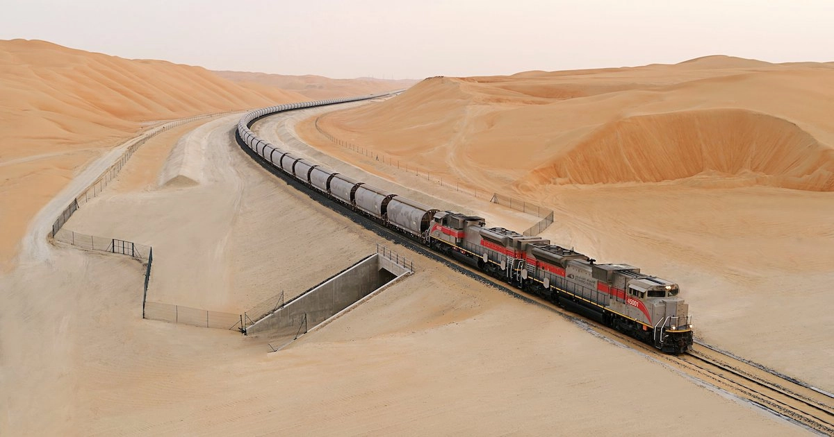 Know All About Etihad Rail's First Passenger Train Journey