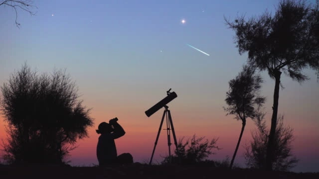 An Astronomical Nighttime In Antalya, Türkiye