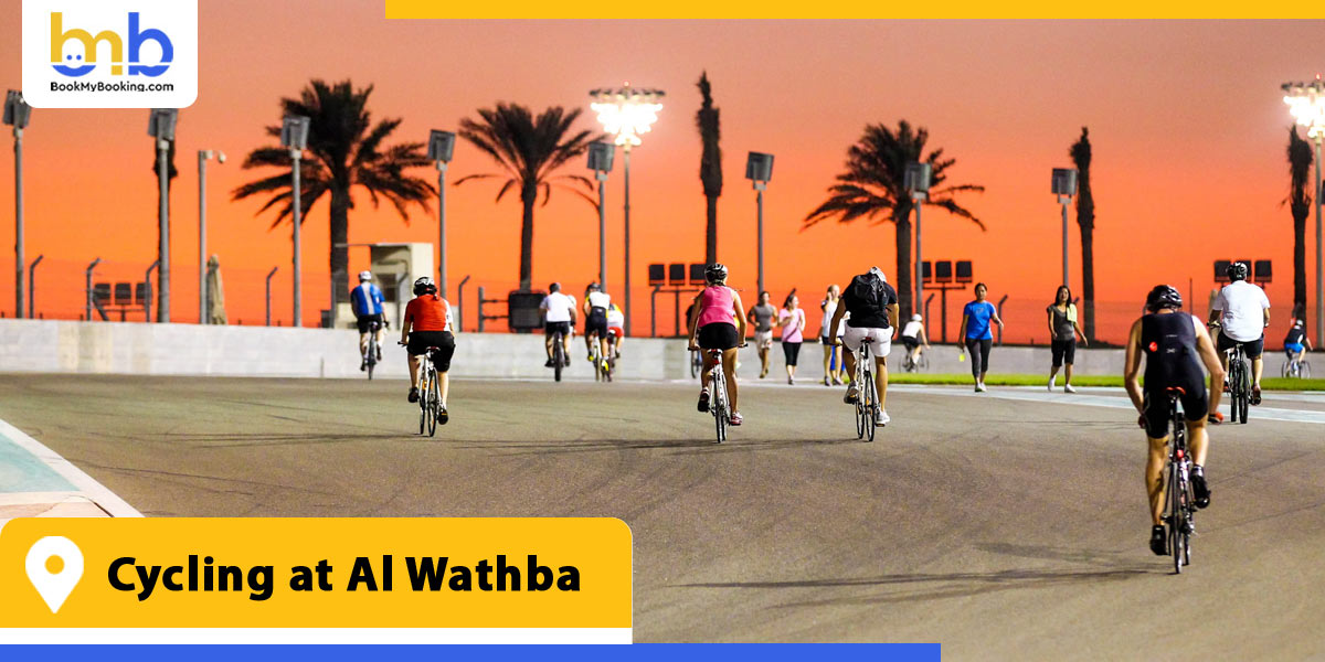 cycling at al wathba from bookmybooking