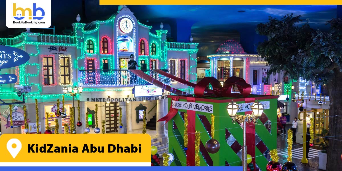 kidzania abu dhabi from bookmybooking