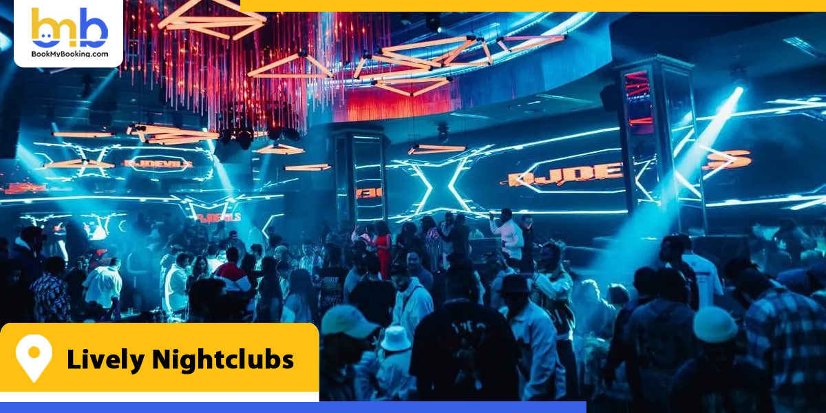 lively nightclubs from bookmybooking