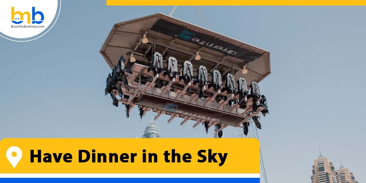 have dinner in the sky from bookmybooking