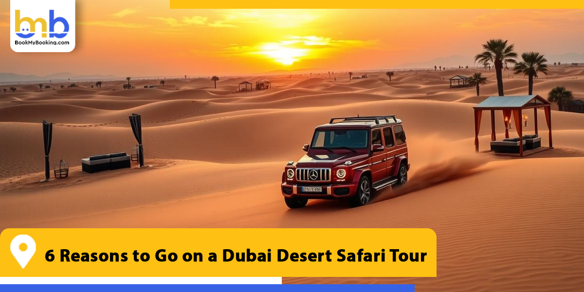 6 reasons to go on a dubai desert safari tour from bookmybooking