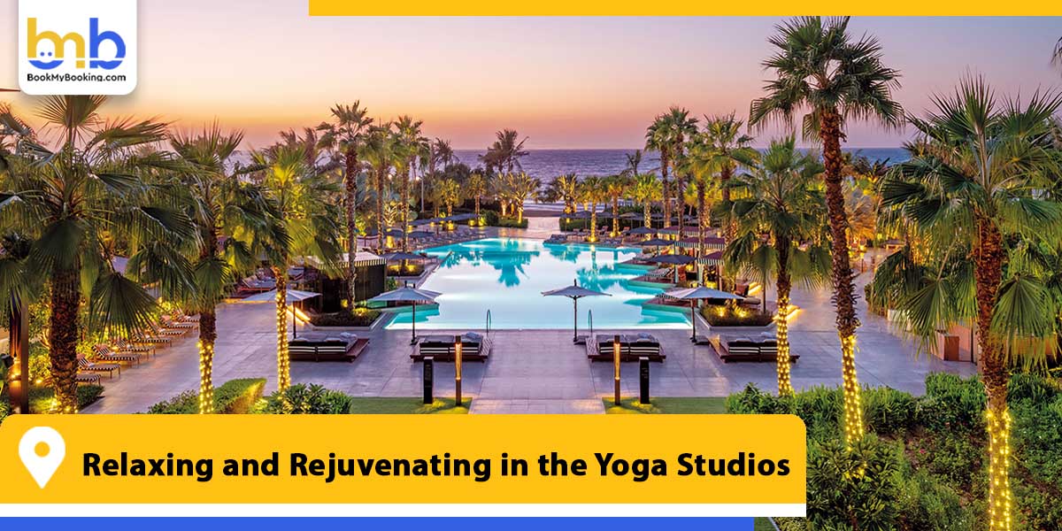 relaxing and rejuvenating in the yoga studios from bookmybooking