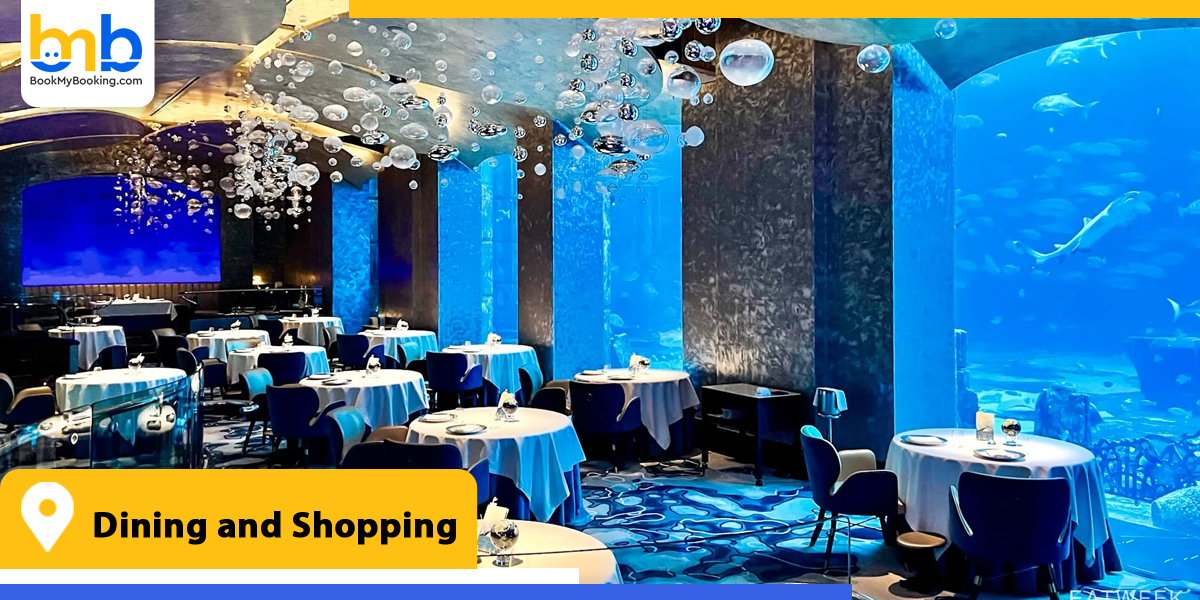 dining and shopping from bookmybooking