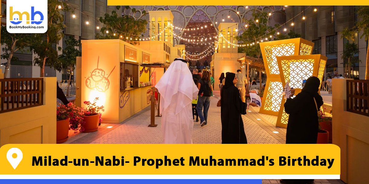 milad un nabi prophet muhammad's birthday from bookkmybooking