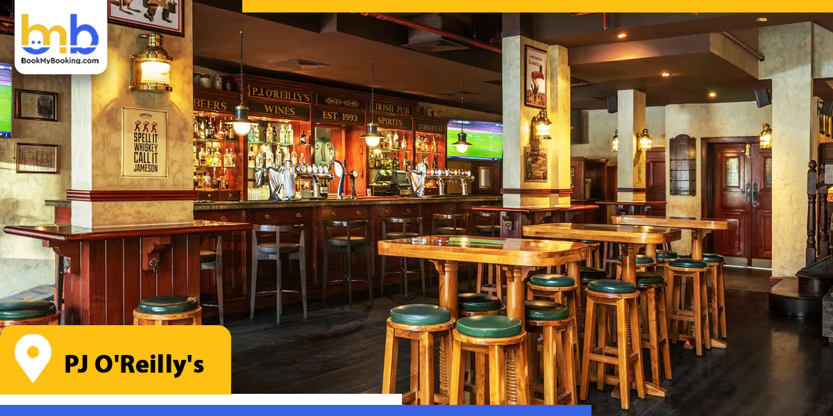 pj o reillys from bookmybooking