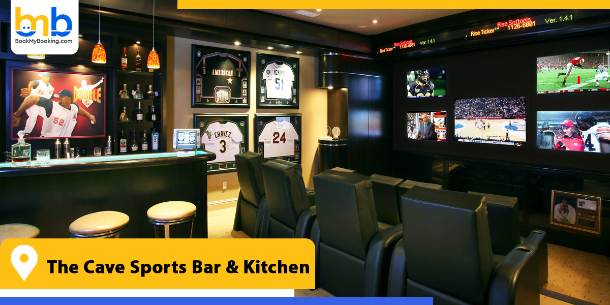 the cave sports bar kitchen from bookmybooking