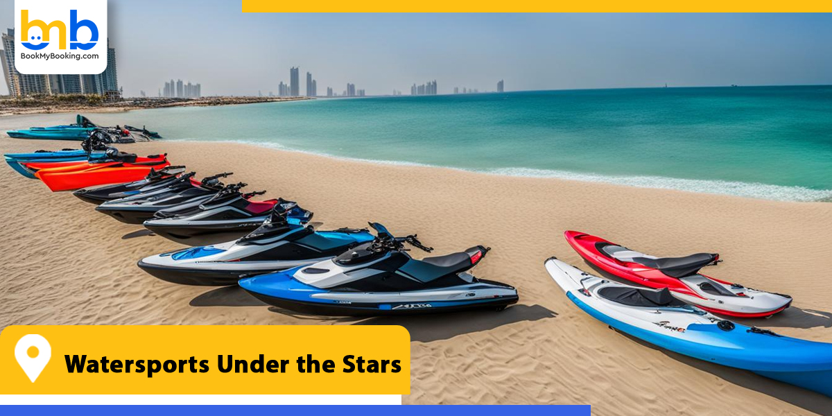 watersports under the stars from bookmybooking