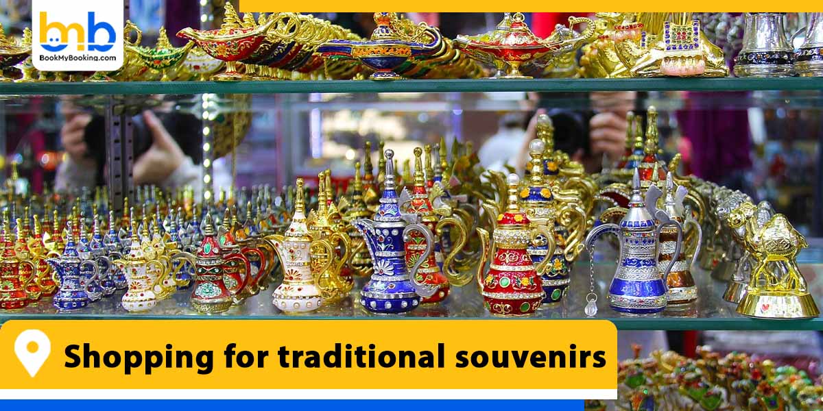 shopping for traditional souvenirs from bookmybooking