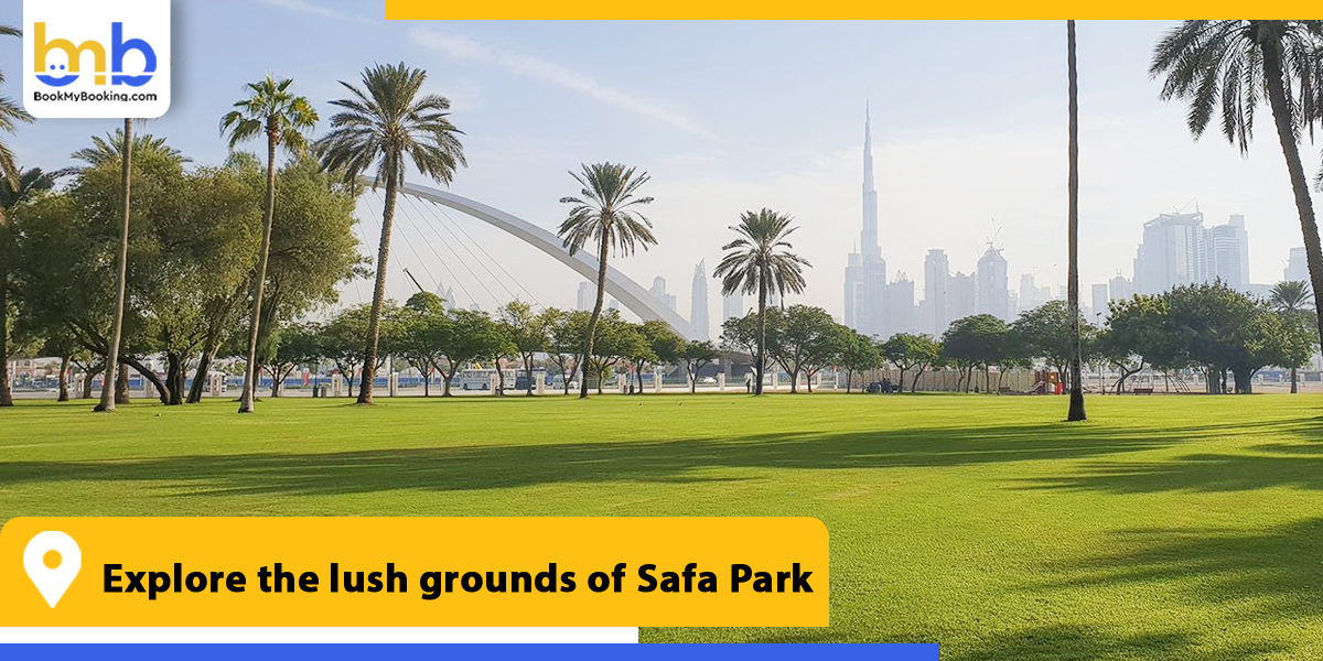 explore the lush grounds of safa park from bookmybooking