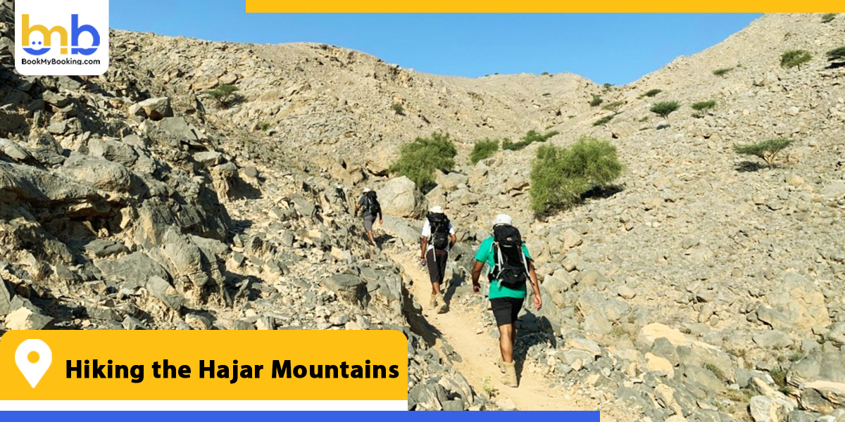 hiking the hajar mountains from bookmybooking