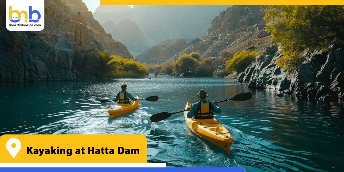 kayaking at hatta dam from bookmybooking