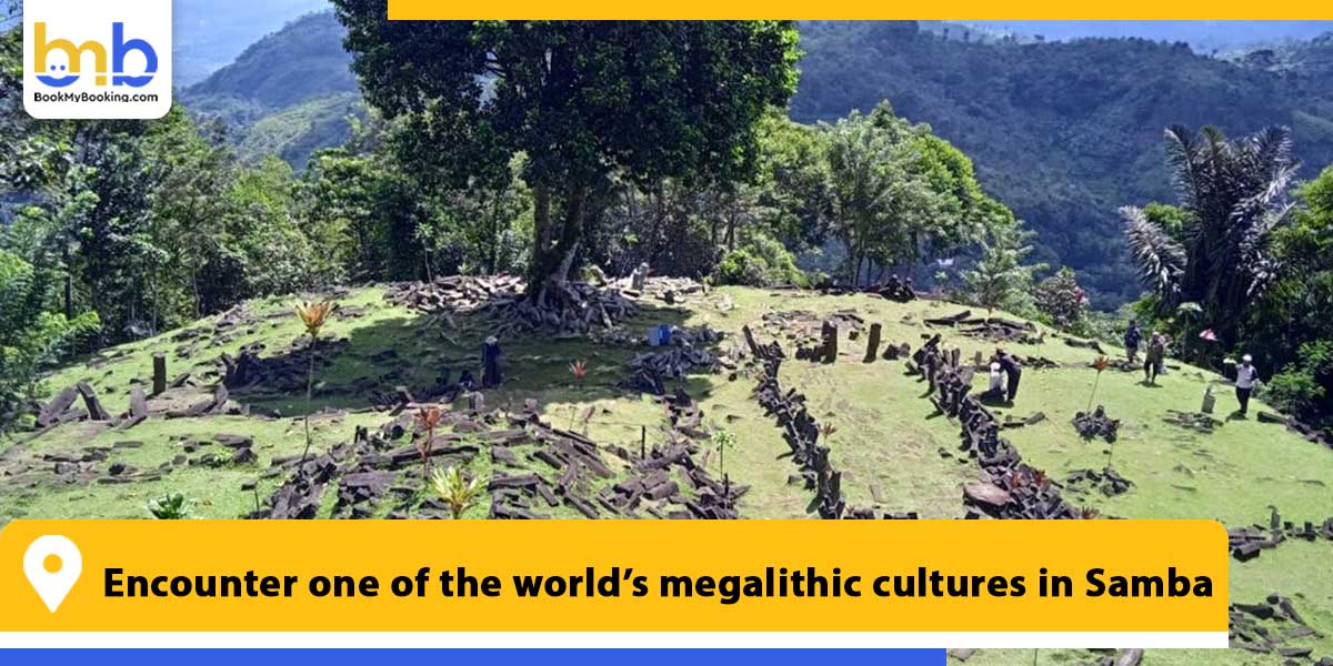 encounter one of the world megalithic scultures in samba from bookmybooking