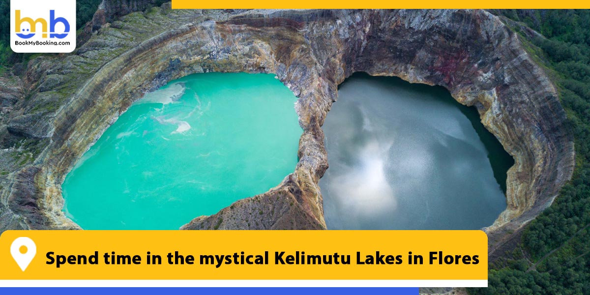 spend time in the mystical kelimutu lakes in flores from bookmybooking