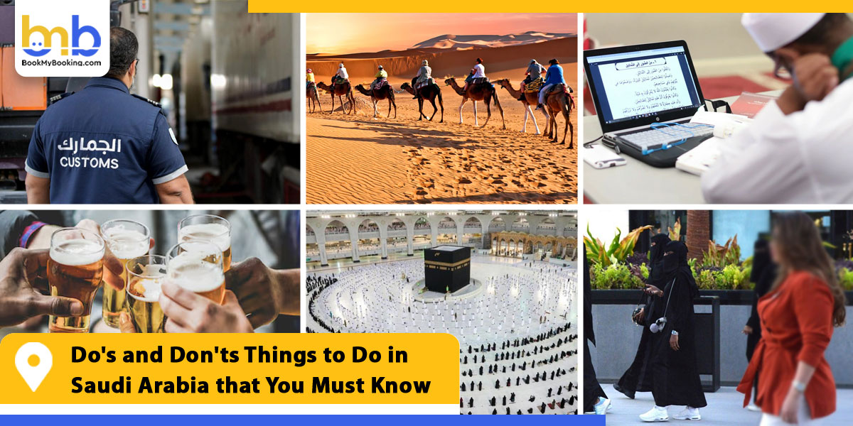 dos and donts things to do in saudi arabia from bookmybooking